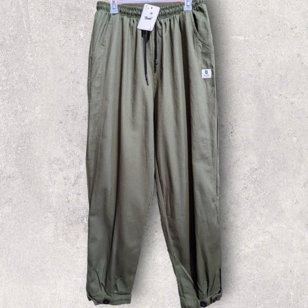 Reverb Women's Y2K Baggy Pants, Medium, Olive Green, NWT